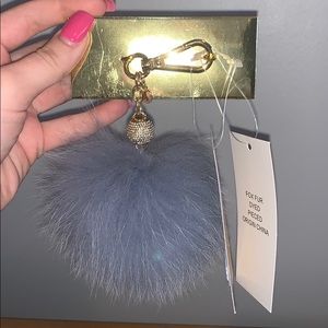 Michael Kors Pom Pom Keychain
